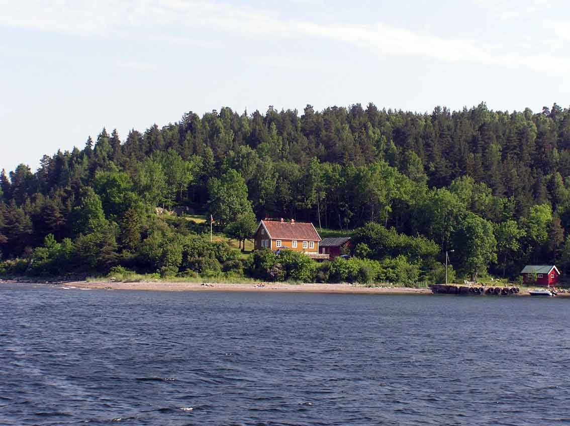Neset på Hurum-siden av Drøbaksundet.